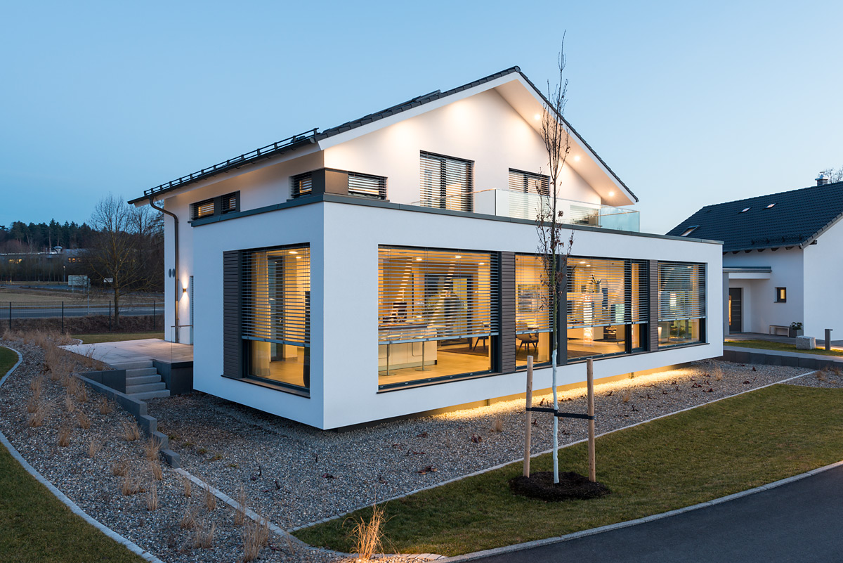 Vivienda hormigón celular vanguardista