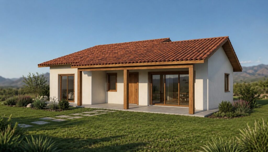 Visualización en 3D dentro de los pasos para construir tu vivienda.